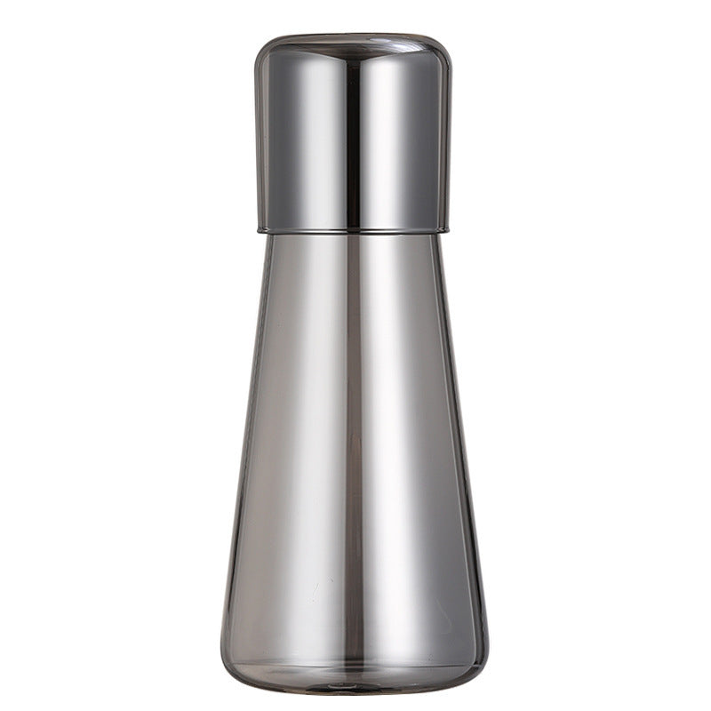 Glass Large Capacity Electroplating Cold Water Bottle Set