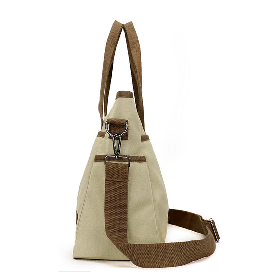 Women Handbags Ladies Canvas Shopping Tote Bag Clutch Female Crossbody Bags