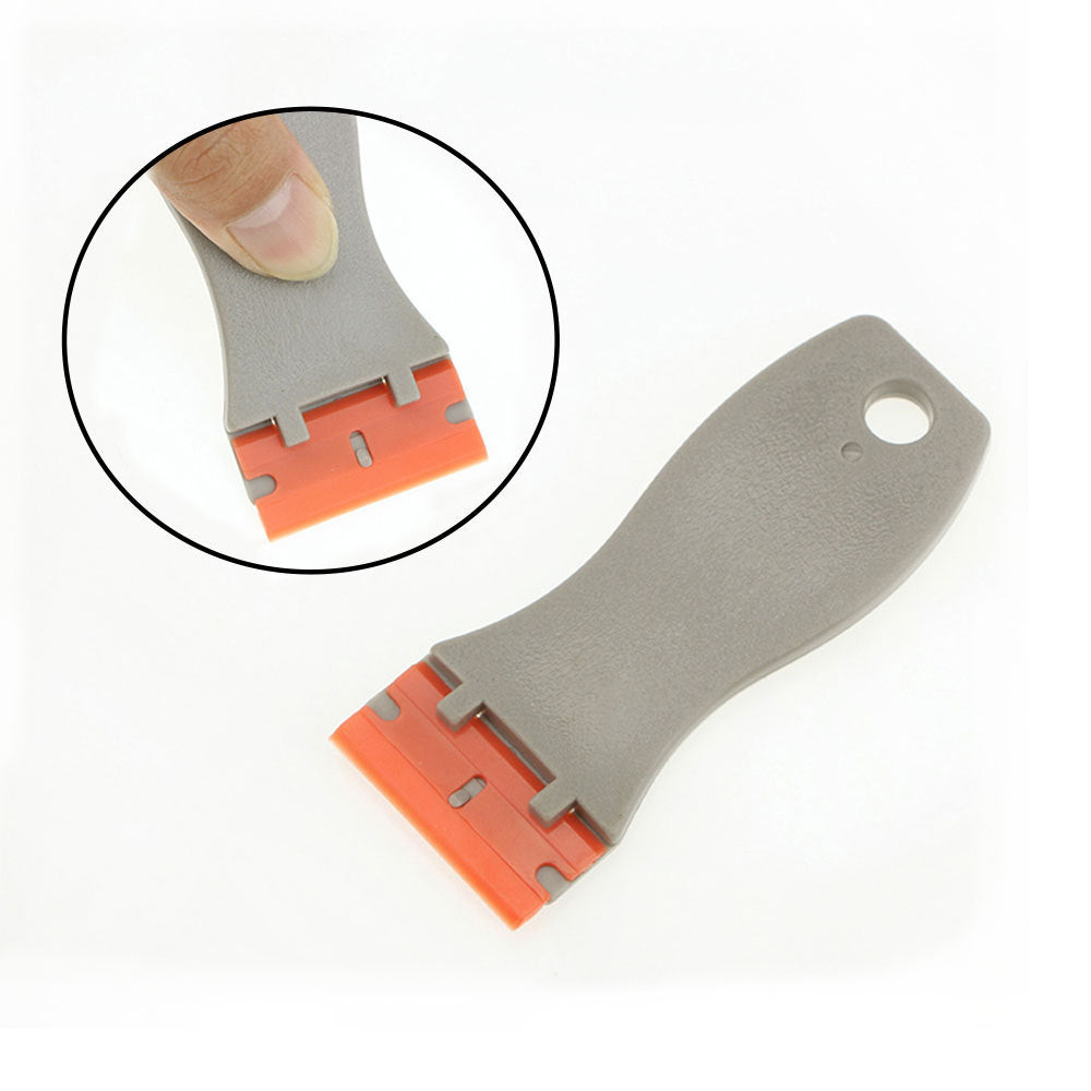 Car Film Tools Cleaning Glue Removal Practical Plastic Metal Scraper