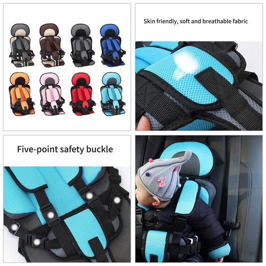 Assento Acolchoado Portátil Infantil – Almofada para Cadeira e Carrinho