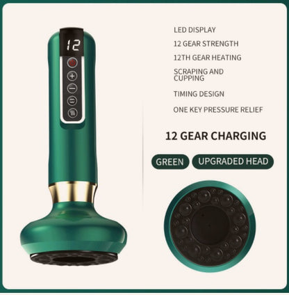 Massageador Corporal Elétrico com Ventosas – Uso Doméstico
