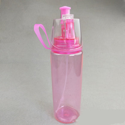 Garrafa Esportiva com Spray 600 ml – Hidratação Ativa