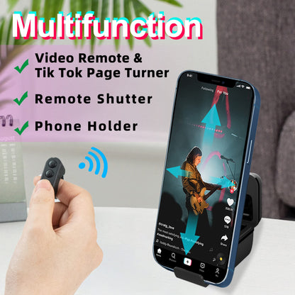 Controlador Bluetooth Portátil para Vídeos em Smartphones