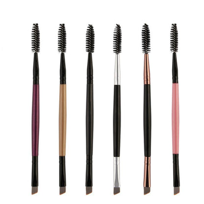 Kit Pincéis de Maquiagem de Dupla Cabeça – Aplicação Versátil