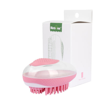 Escova de Banho Multifuncional 2-em-1 para Cães e Gatos