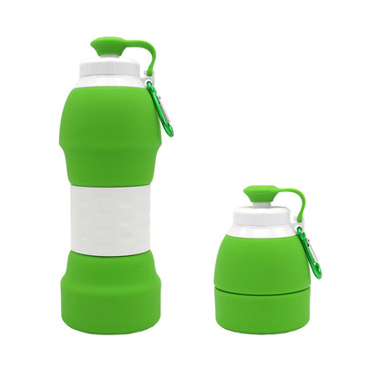 Garrafa Dobrável de Silicone – Portátil e Leve