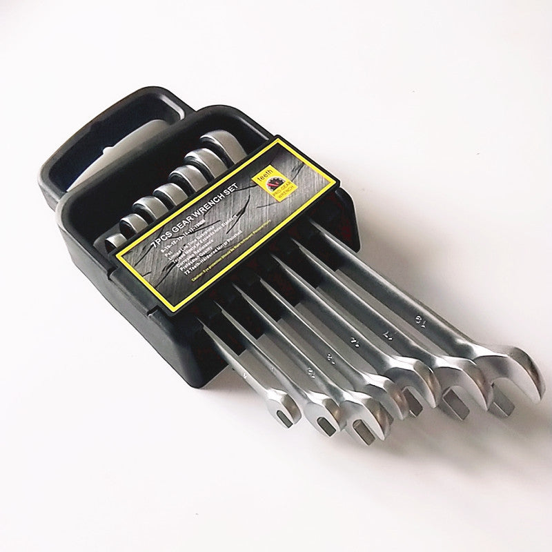 72 Teeth Polished Chrome Plated Hexagon Wrench Set