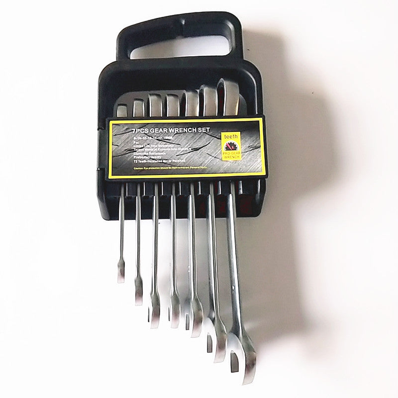 72 Teeth Polished Chrome Plated Hexagon Wrench Set