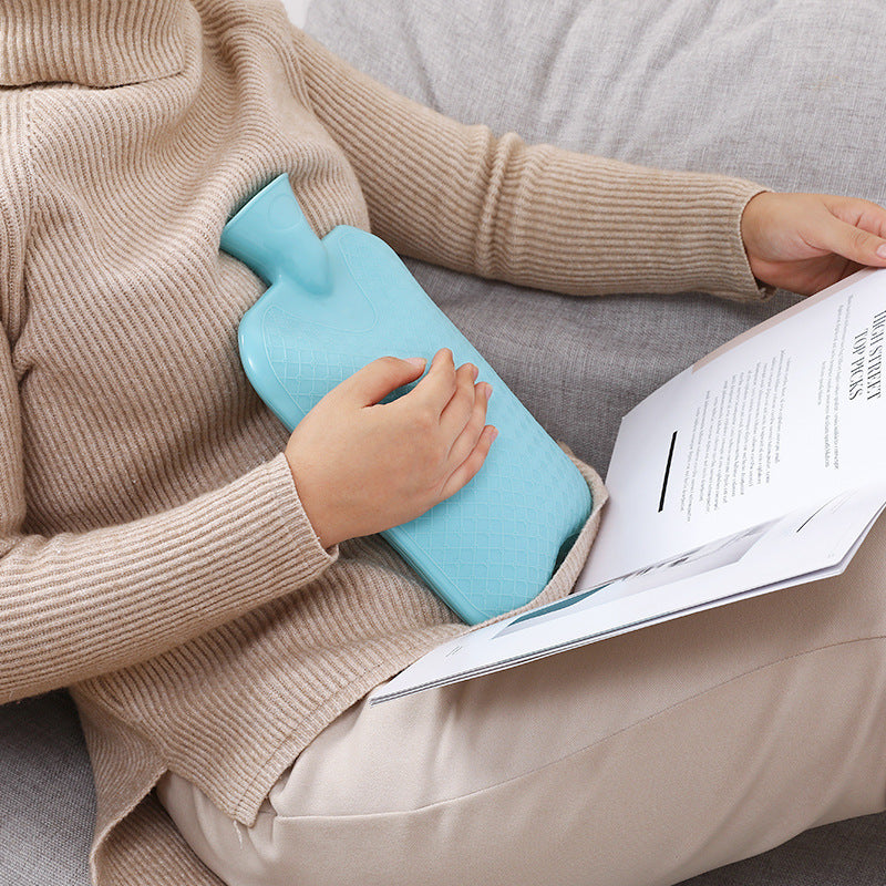 Filling Thick Rubber PVC Hot Water Bottle