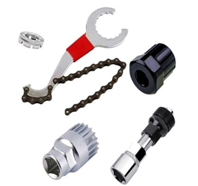 Bicycle maintenance tool set
