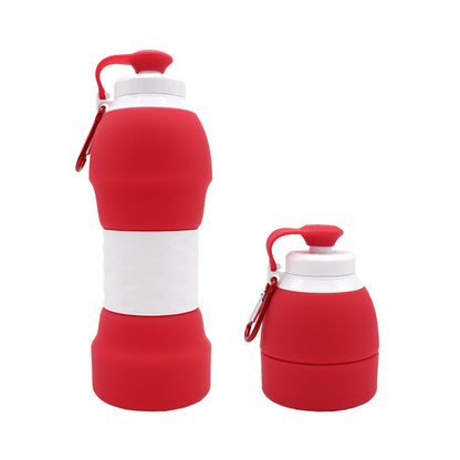 Garrafa Dobrável de Silicone – Portátil e Leve