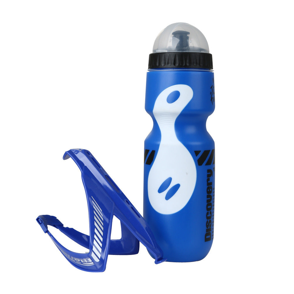 Rack bicycle water bottle set