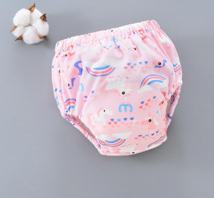 Fralda de Treinamento Infantil Lavável em 6 Camadas – Conforto Diário