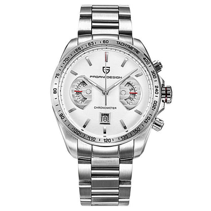 Relógio Masculino Quartz – Design Elegante e Moderna Pulseira