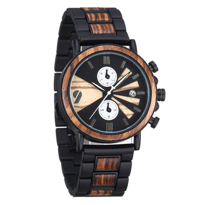 Relógio Masculino Dourado com Pulseira de Aço – Estilo Elegante