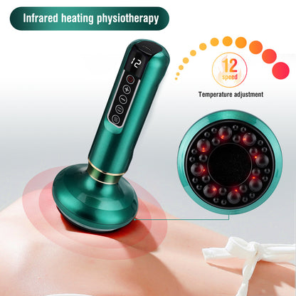 Massageador Corporal Elétrico com Ventosas – Uso Doméstico