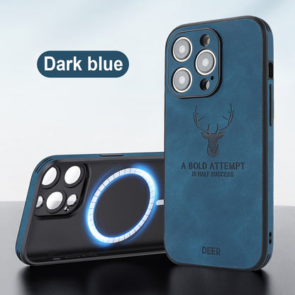 Capa Magnética com Design Cabeça de Alce para Smartphone