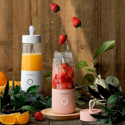 Mini Liquidificador Portátil – Bateria Recarregável