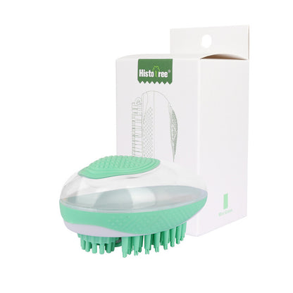 Escova de Banho Multifuncional 2-em-1 para Cães e Gatos