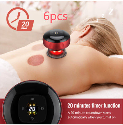 Massageador Corporal Elétrico com Ventosas – Uso Manual
