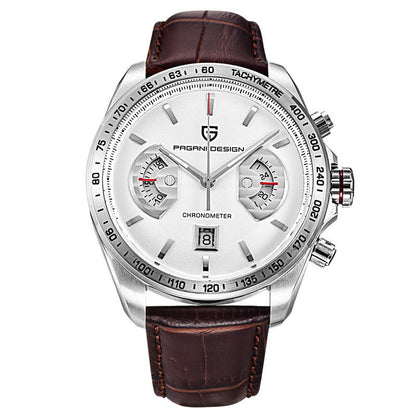 Relógio Masculino Quartz – Design Elegante e Moderna Pulseira