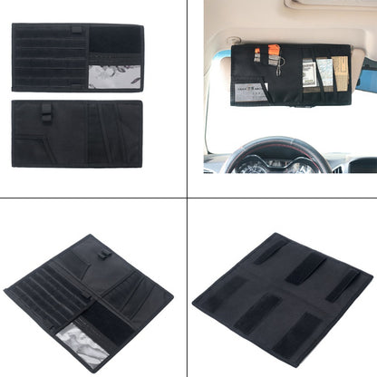 Organizador de Queixeira Solar para Carro – Porta CD e Itens