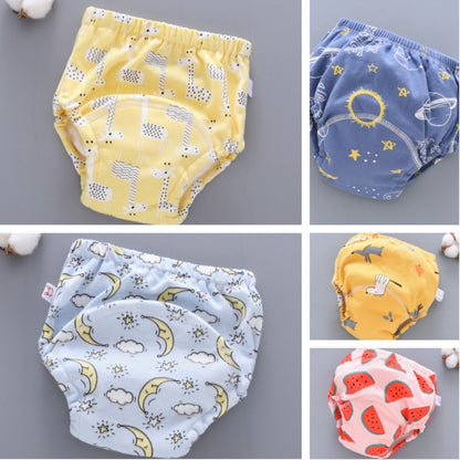 Fralda de Treinamento Infantil Lavável em 6 Camadas – Conforto Diário