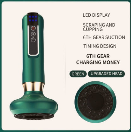Massageador Corporal Elétrico com Ventosas – Uso Doméstico