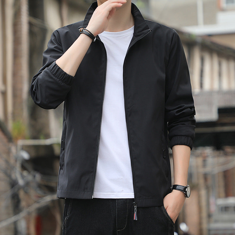 Autumn Clothing Korean Style Loose Lapel Trendy Handsome Casual All-match Jacket