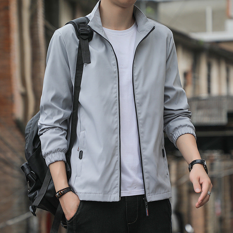 Autumn Clothing Korean Style Loose Lapel Trendy Handsome Casual All-match Jacket