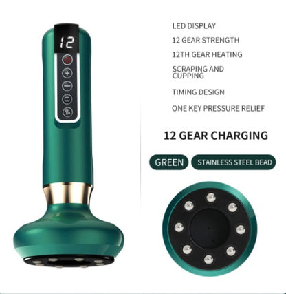 Massageador Corporal Elétrico com Ventosas – Uso Doméstico
