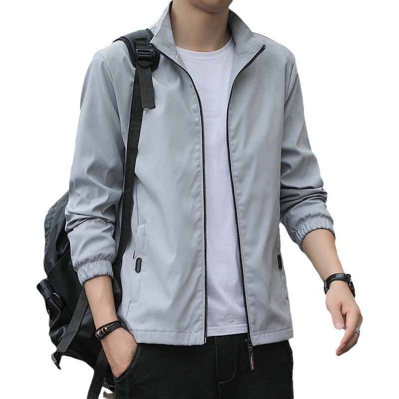 Autumn Clothing Korean Style Loose Lapel Trendy Handsome Casual All-match Jacket