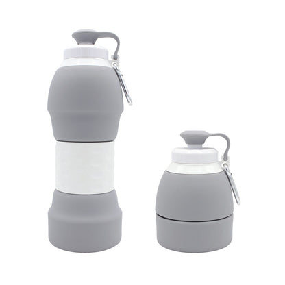 Garrafa Dobrável de Silicone – Portátil e Leve