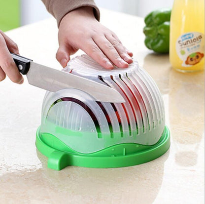 Cortador Criativo de Salada – Fatiador Manual