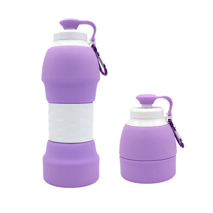 Garrafa Dobrável de Silicone – Portátil e Leve