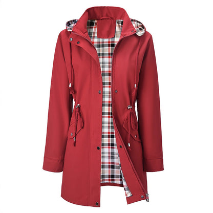 Jaqueta Corta-Vento Feminina Impermeável – Estilo Casual