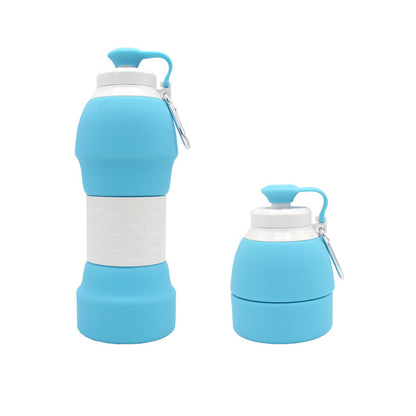 Garrafa Dobrável de Silicone – Portátil e Leve