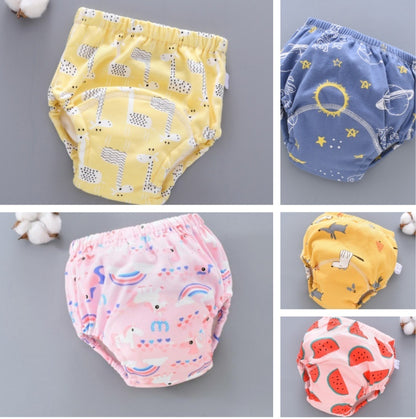 Fralda de Treinamento Infantil Lavável em 6 Camadas – Conforto Diário