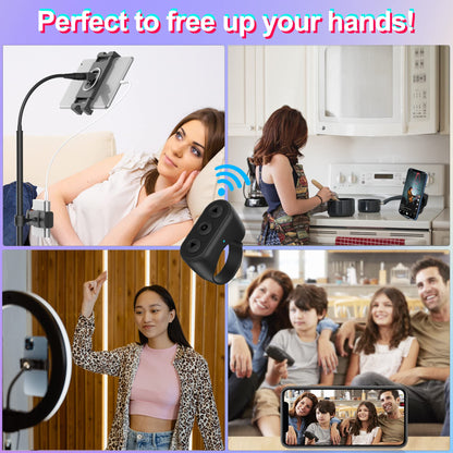 Controlador Bluetooth Portátil para Vídeos em Smartphones