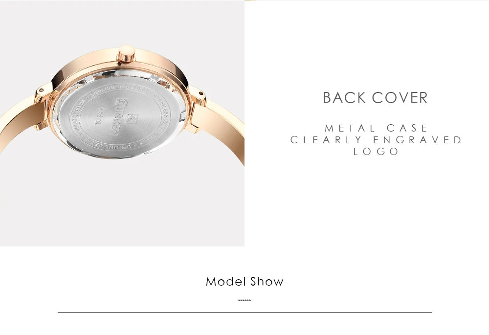 Women Watches Top Brand Luxury CURREN 9012 Quartz Women Watches Casual Fashion Ladies Wrist Watch Lady Clock relogio feminino