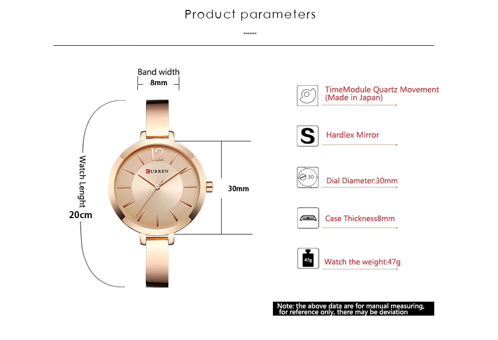 Women Watches Top Brand Luxury CURREN 9012 Quartz Women Watches Casual Fashion Ladies Wrist Watch Lady Clock relogio feminino