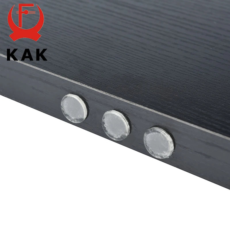 KAK 50-80 Grain Silicon Door Stops Pad Transparent Rubber Kitchen Cabinet Catches Self-Adhesive Damper Buffer Furniture Hardware