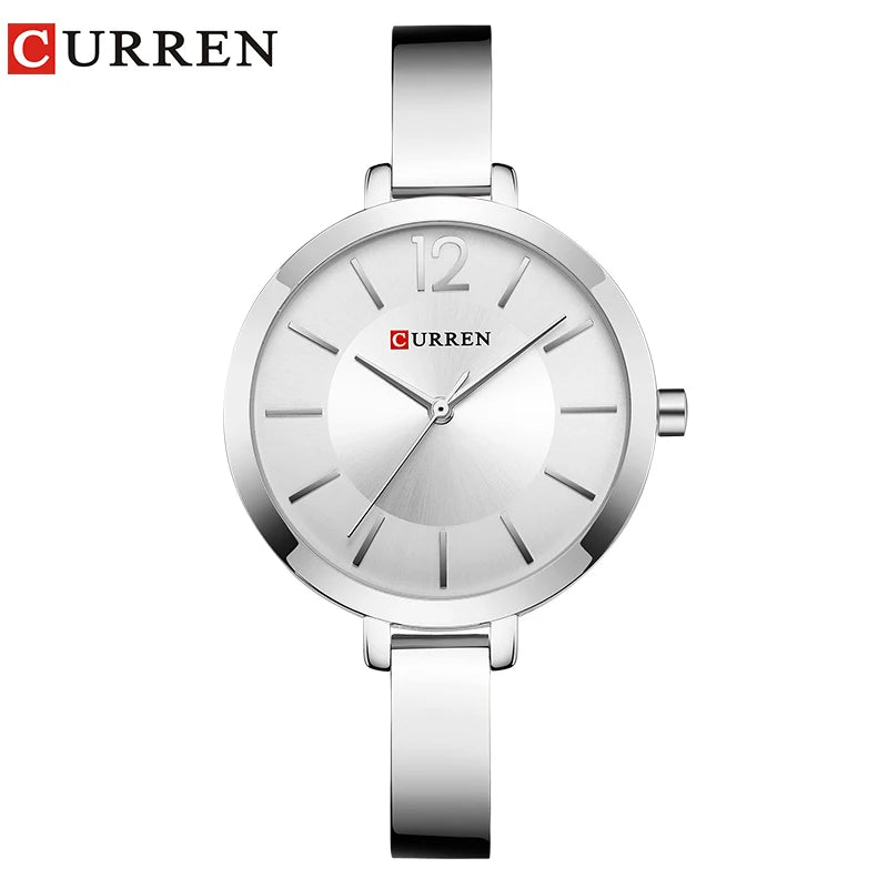 Women Watches Top Brand Luxury CURREN 9012 Quartz Women Watches Casual Fashion Ladies Wrist Watch Lady Clock relogio feminino