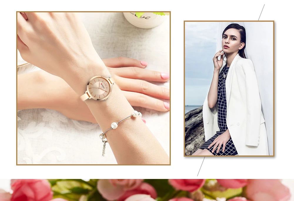 Women Watches Top Brand Luxury CURREN 9012 Quartz Women Watches Casual Fashion Ladies Wrist Watch Lady Clock relogio feminino