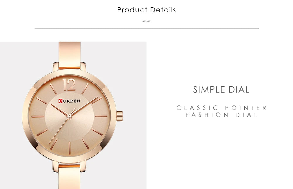 Women Watches Top Brand Luxury CURREN 9012 Quartz Women Watches Casual Fashion Ladies Wrist Watch Lady Clock relogio feminino