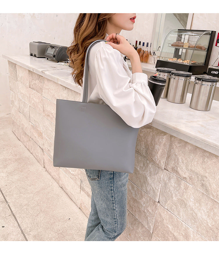Fashion Tote Bag Women's Large Capacity Simple Women Handbags Commuter Casual all-in-one Shoulder Bag Bolso Bandolera Mujer 2024