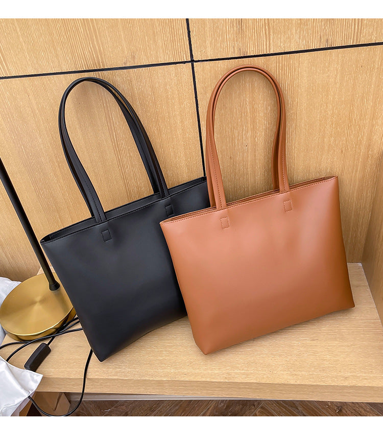 Fashion Tote Bag Women's Large Capacity Simple Women Handbags Commuter Casual all-in-one Shoulder Bag Bolso Bandolera Mujer 2024