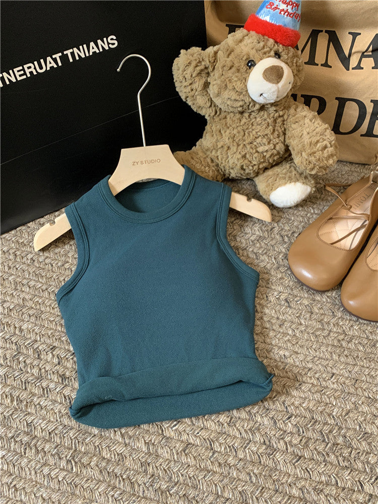 Temperament Slimming Underwear Padded Slim Fit Sleeveless Top