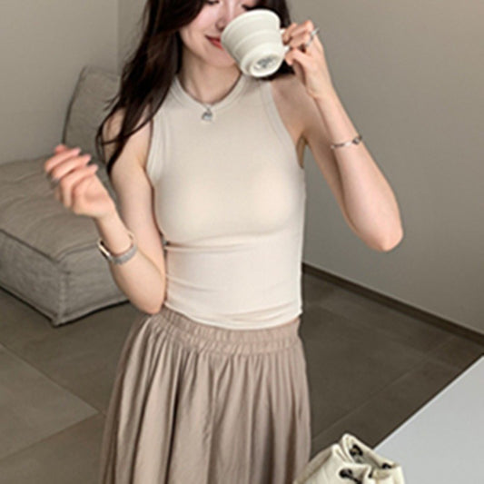Temperament Slimming Underwear Padded Slim Fit Sleeveless Top