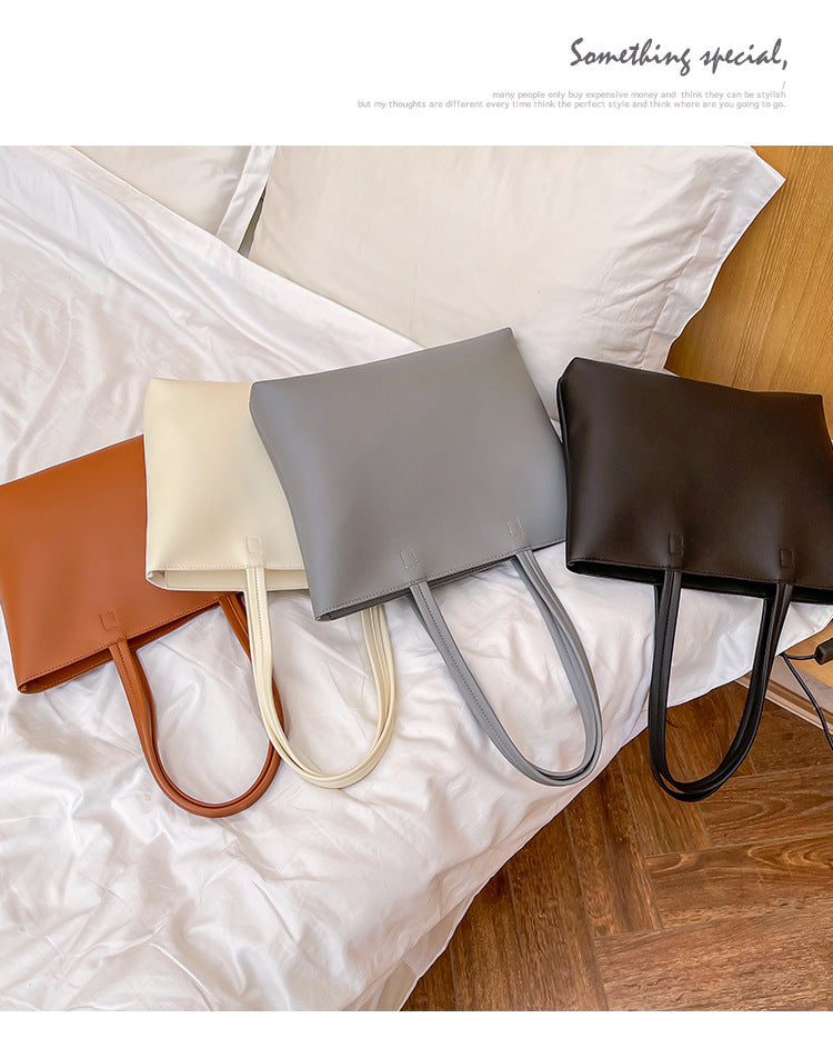 Fashion Tote Bag Women's Large Capacity Simple Women Handbags Commuter Casual all-in-one Shoulder Bag Bolso Bandolera Mujer 2024